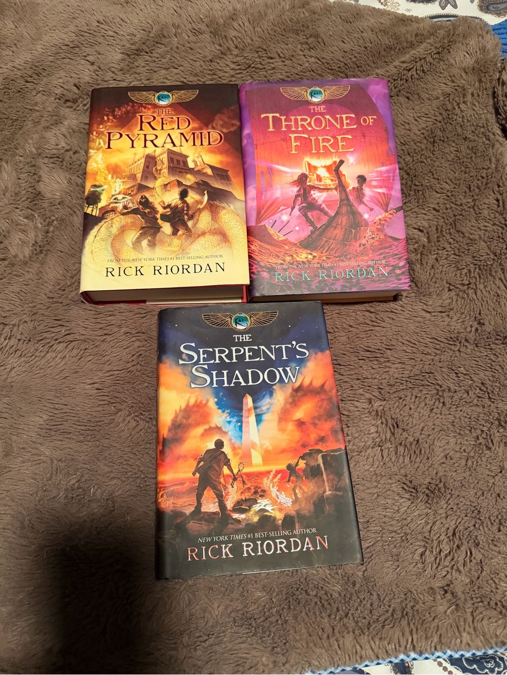 The Kane Chronicles Book 1-3
